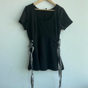 ELOQUII Side Tie Corset Style Top- Women's 14